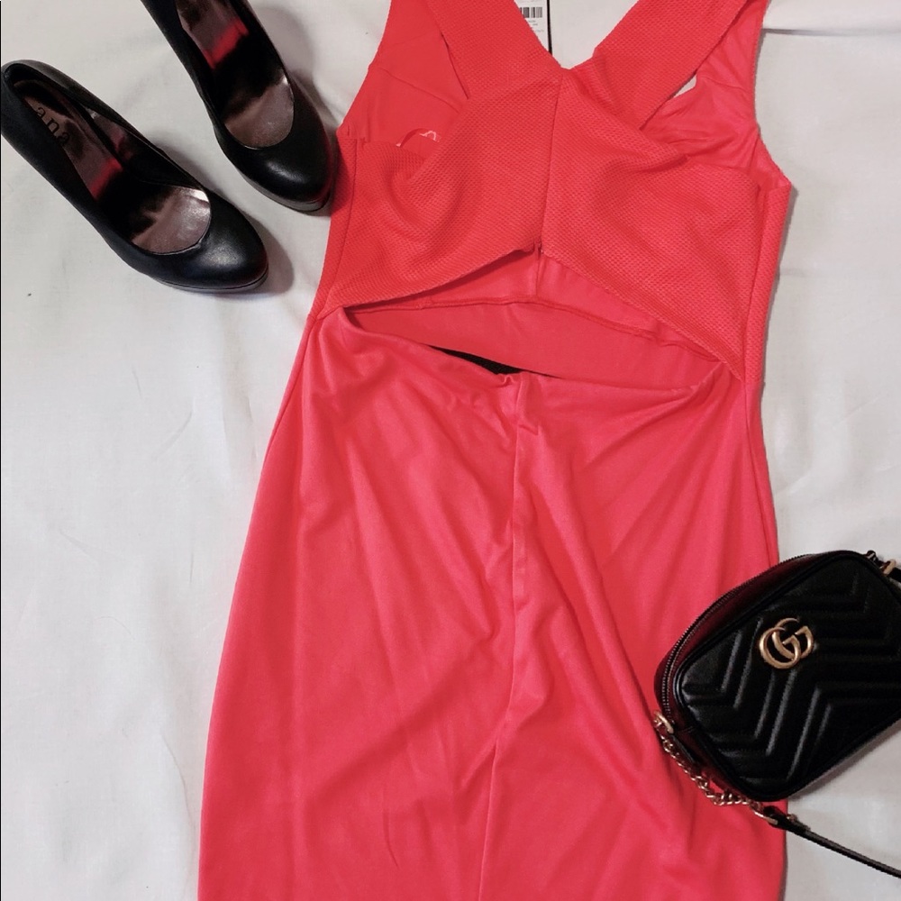 Dynamite Cutout bodycon dress size L